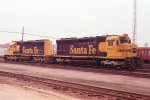 AT&SF SD40-2 #5098 + SD45 #5543